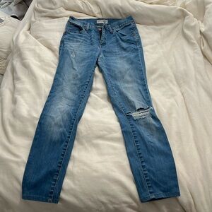 madewell 9 inch high rise skinny skinny jeans, size 26